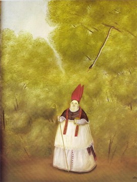 Fernando Botero Werke - Erzbischof Lost in the Woods Fernando Botero